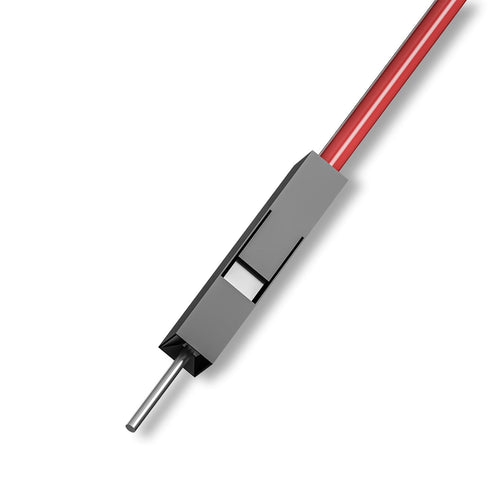 Goupchn Stackable Banana Plug to Breadboard Male Jumper Wires, Soft Flexible Silicone Test Leads for Electrical Testing