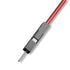 Goupchn Stackable Banana Plug to Breadboard Male Jumper Wires, Soft Flexible Silicone Test Leads for Electrical Testing
