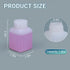 Plastic Container Lab Chemical Reagent Bottles 1.3oz Liquid Solid Storage Bottles Sample Storage Container Sealing Bottle with Cap for Food Storage (Translucent, 1.3oz,10 PACK)