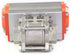 YUASDUU 1/2" 3-Piece DN15 0~1000 Pneumatic Air Actuated Ball Valve, Single-Acting Pneumatic Ball Valve Air Return PSI