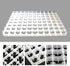 SHATUOA 5Pcs 88 Eggs Incubator Tray, Portable Chicken Trays Shipping Carton Poultry Flat Incubator Tray Rooster