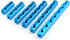 1/4" 2-Way 5 Ports Air Manifold, Aluminum Pneumatic Inline Splitter