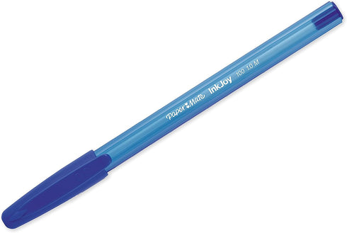 Paper Mate InkJoy 100ST Ballpoint Pens | Medium Point (1.0 mm) | Blue | 50 Count by Paper Mate
