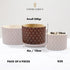 Pastry Chef's Boutique Deluxe Corrugated Panettone Paper Pan Mold - Small - 500gr - Pack of 6