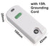 Grounding Continuity Tester Kit: Test Effectiveness of Grounding Products, 15 Foot Cord Included