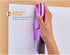 Bostitch Office Heavy Duty Stapler, 40 Sheet Capacity, No Jam, Half Strip, Metallic Purple for Classroom or Office
