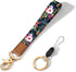 Hsxnam Cute Wrist Lanyard Key Chain, Wristlet Strap Keychain Holder for Women Men, Car Keys ID Badges