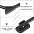 2pcs Homoyoyo Heavy Duty Metal Legs for DIY Furniture Folding Table Stand Hairpin Legs for Sofa Tv Stand Nightstand
