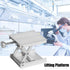 CALIDAKA Lab Scissors Jack, Stainless Steel Laboratory Support Jack Platform for Science Experiment