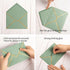 Homtable 50 Pack A7 Envelopes with 5x7 Folded Cards and Gold Stickers for Office, Wedding, Invitations