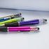 MiSiBao 14 Pack Ballpoint Writing Pens (10 Count + 4 Refills) Black Ink Stylus Tips 1mm Medium Point for iPads