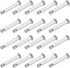 uxcell Single Hole Clevis Pins, 4mm X 25mm Flat Head 304 Stainless Steel Link Hinge Pin, 20Pcs
