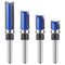 BAIDETS Pattern Flush Trim Router Bits 1/4 Shank, Bottom Bearing Pattern Router bit