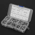 110pcs Coiled Wire Thread Insert Thread Screws - Stainless Steel Sleeve Set, Versatile Thread Repair Kit for Home Repair