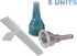 5 5 750ml 5.9 inch 15 cm 30 mm 1.2 Inches) Complete Kit Urinary Days Condom Catheters External Self-Sea + Leg Bag +