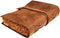 Buff Leather Deckle Edge Paper Journal, 200 Pages, Unlined, Dark Brown, 7"x5", Antique Scrapbook, Grimoire, Fantasy