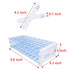 50Pcs Clear Plastic Test Tubes with Rack, 16 x 100mm Tubes with Caps for Scientific Experiments and Storage