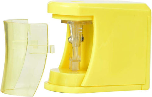 Electric Pencil Sharpener, Kids Friendly Battery Operated Heavy Duty Classroom Sharpener - Yellow