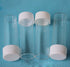 erioctry 25ml Plastic Containers Tubes Vials Sample Container with Screw Cap, Storage Containers (Pack of 12)