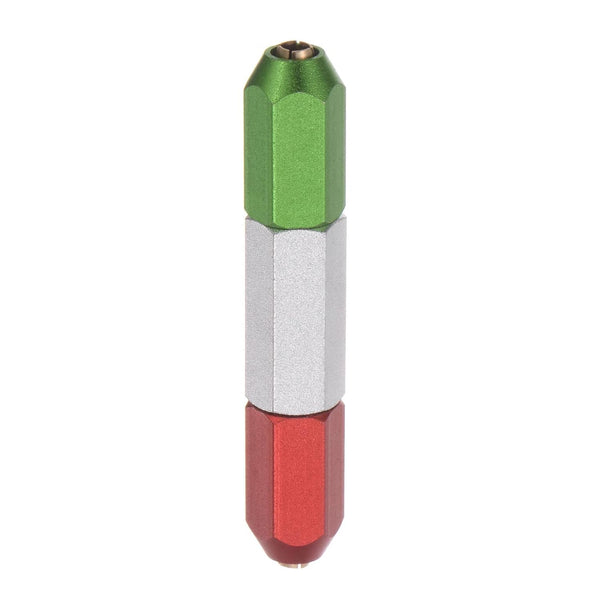 HARFINGTON Aluminum Alloy Pin Gage Handle - 3-4mm Clamping Range, Go No Double End Gauge Handle