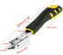 DEVILMAYCARE Heavy Duty Staple Remover, Nail Puller Tool for Removing All Kinds of Staples from Furniture, Carpet