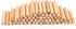 Round Wood Tenon Grooved Plugs, Hard Wood Craft Furniture Fitting Rods Tool (6 * 40mm / 0.2 * 1.6in)