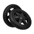 ELAYARD 2pcs Replacement Wheels for Small Rolling Cart Industrial Casters Generator Stroller Game