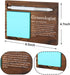 VYNWPDFLI Gift,LQQ94 Gynecologist Wooden Desk Organizer, OB-GYN Appreciation Gift, Womens Health Doctor Office Decor