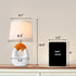 16 SOTTAE Boho Table Lamps Living Room Bedroom,Rattan Bohemian Ceramic Base,Farmhouse Desk Lamp Rustic Egg Design