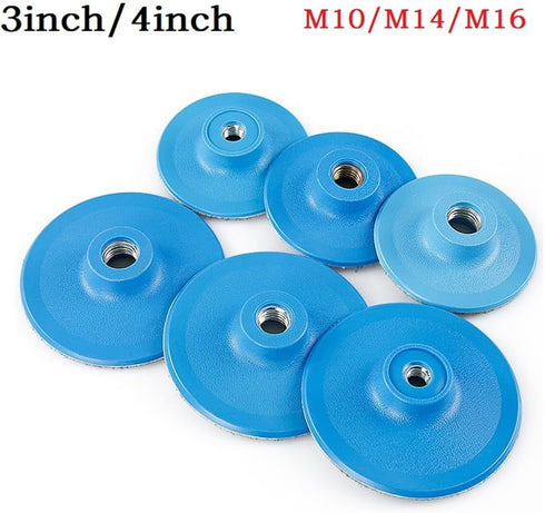 Floweringbeter 34inch (4inch M10) Sanding Disc Backing Pad Suitable for Use with Buffing and Polishing Pads Featuring