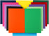 Large Colorful Blank Notebook Journals Bulk, 8.5x11 inch, 60 Pages, 12 Pack for Travelers and Students