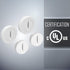 BELL PCP47550WH Weatherproof Nonmetallic Closure Plug Assortment, 4-Pack, White