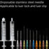 100Pack - 22G 1 Inch Dispensing Tool Luer Lock for Industry, Scientific Laboratory, Plant Cultivation Research, Liquids
