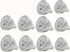 MR16 LED Bulbs MR16 3W LED Cool White Light Bulbs, GU5.3 12V 3 Watt LED Spotlight, 20W Halogen Equivalent, Pack of 10
