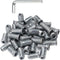 40pcs Threaded Inserts for Wood, 1/4-20 Furniture Screw in Nuts, 20mm Length