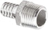 Learn To Brew 1/2b1/2mpt Male Hose Barb Adapters, Stainless Steel NPT