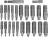 Yakamoz 22Pcs Mini Damaged Screw Extractor Kit Small Stripped Screws Remover Easy Out Broken Bolt Extractor Rusty Screw Removal Tool with Magnetic Extension Bit Holder & Socket Adapter