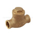 Everflow Supplies 210C012-NL 1/2" Lead-Free Brass Swing Check Valve with Solder Cups