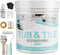 Tub and Tile Paint Refinishing Kit, 17.6oz Bathtub Refinishing Kit White with