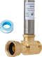 SUNGATOR Washer Water Hammer Arrestor, 3/4" GHT Male/Female for Laundry Pipe Noise Reduction