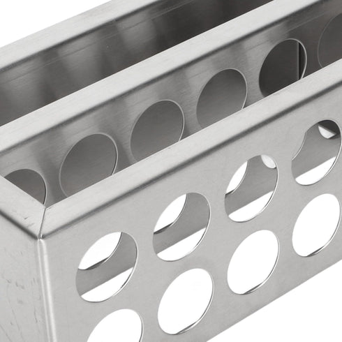 Tube Rack, 0.75in 12 Holes 3 Tiers Stainless Steel Test Tube Holder for Classroom, Lab School Scientific Experiments