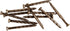 M-D Building Products 21478 Pewter Floor Metal Screw Nails, 1-1/4 in. (12Ct)