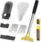 EHDIS 1.5'' and 4'' Glass Scraper Tool, Razor Blade Scraper for Cleaning Windows, Glass, Tiles, Wall, Labels, Floor