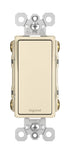Legrand radiant TM874LACC6 15 Amp Rocker Wall Switch, 4-Way Decorator Light Switches,