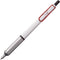 Uni Jetstream EDGE 0.28mm Oil-based Ballpoint Pen - White Red Body (SXN100328W.15), Black Ink