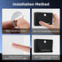 3 Closet uuffoo Rechargeable Motion Sensor Wall Light, Magnetic Linkage Multi-Sensor Stair Lights with Brightness