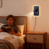 AWEKLIY Dimming, 3000K Wall-Mounted LED Bedside Reading Light Plug-in, with USB Charging Port, Stepless Touch Warm