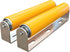 2 Pack Polyurethane Coated Roller with Bracket - Durable Conveyor Rollers for Smooth Material Handling - 1.5" Diameter,