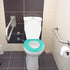 qzjijosen Toilet Seat Cover Pad Sticker,Soft Toilet Seat Cushion Pad Universal with Self-Adesive Design for Bathroom