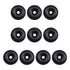 Othmro 500pcs Nitrile Rubber O-Rings, 2mm Wire Dia 6mm OD for Oil or Air Sealing, Black Washers